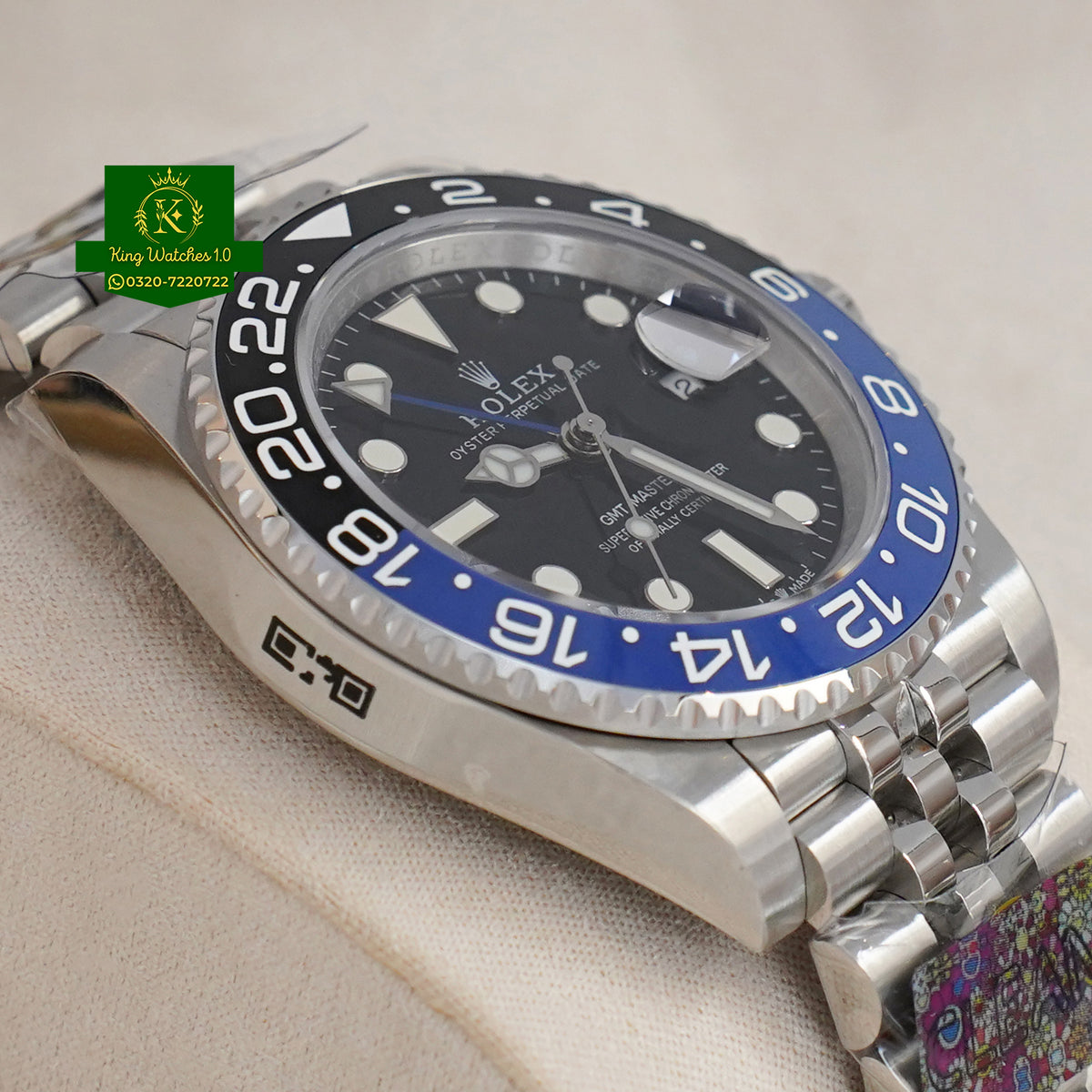Batman Clean Single Gmt Batman Clean made – King Watches 1.0