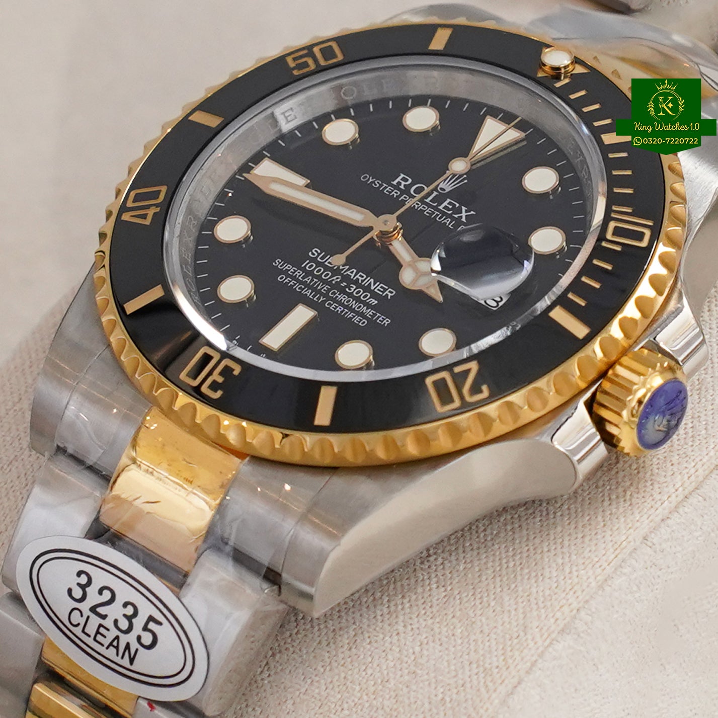 Submariner black Clean made